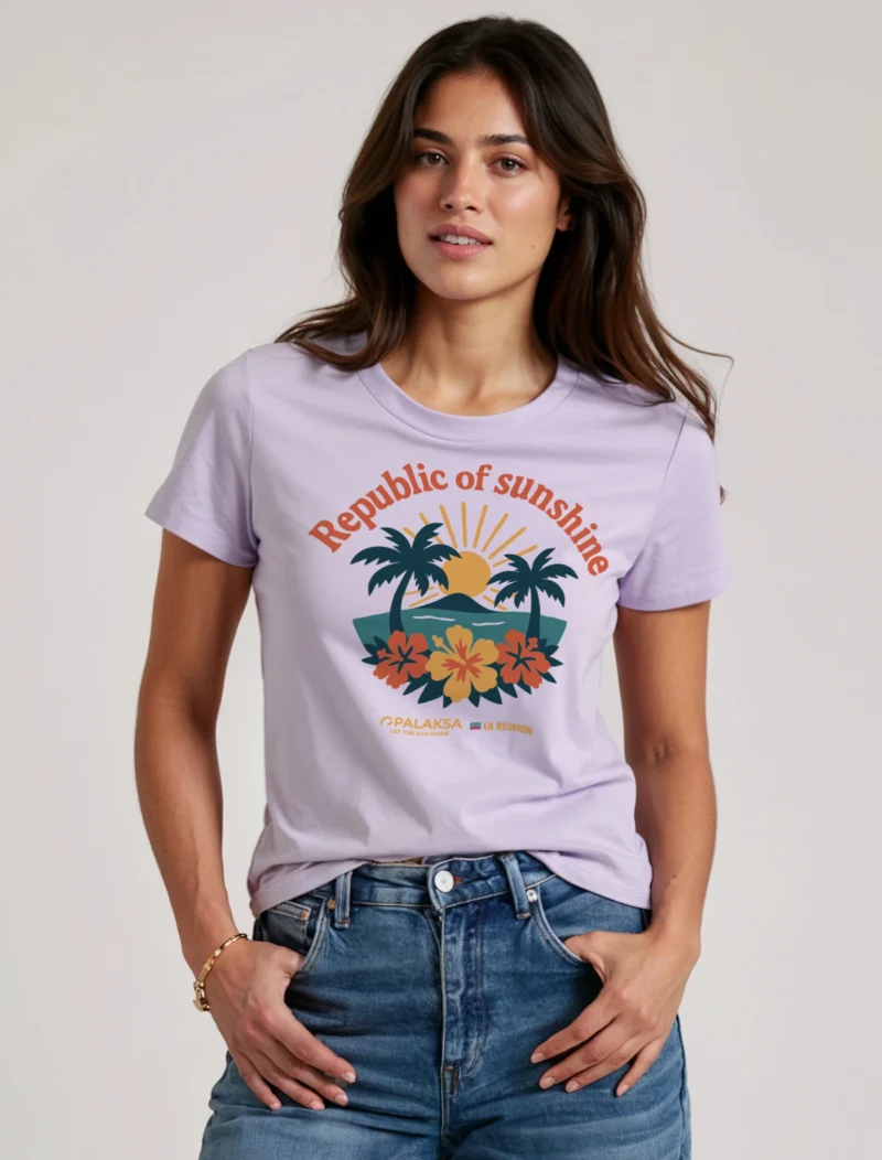 T-shirt femme - republic of sunshine