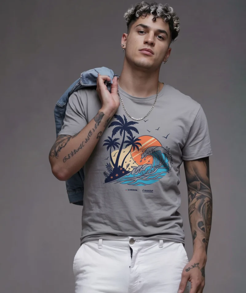 T-shirt homme - island in the sun