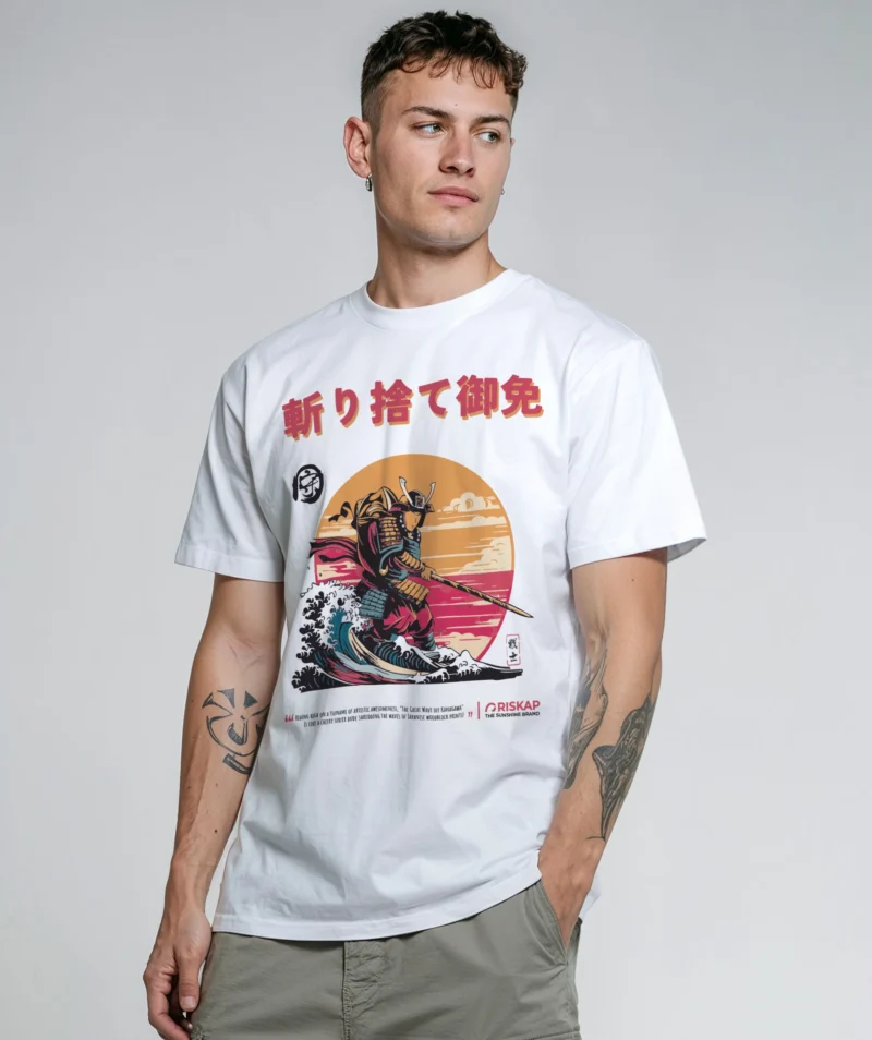T-shirt homme - samuraï riskap