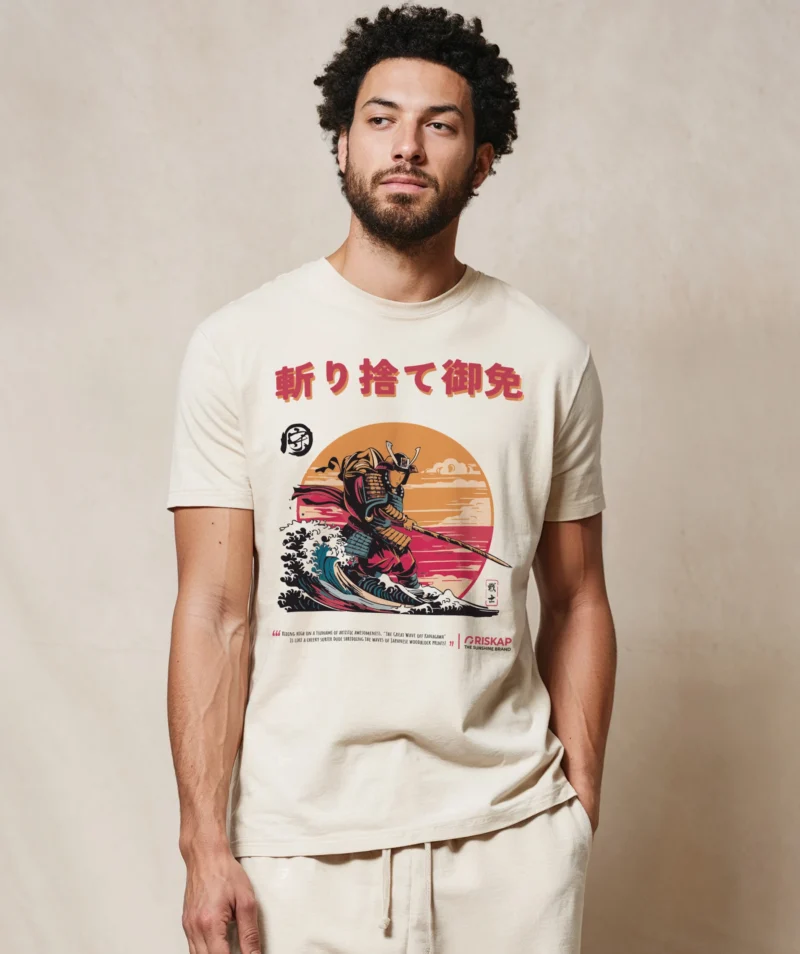 T-shirt homme - samuraï riskap