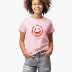 T-shirt fille – Papaye Palaksa – coton bio premium