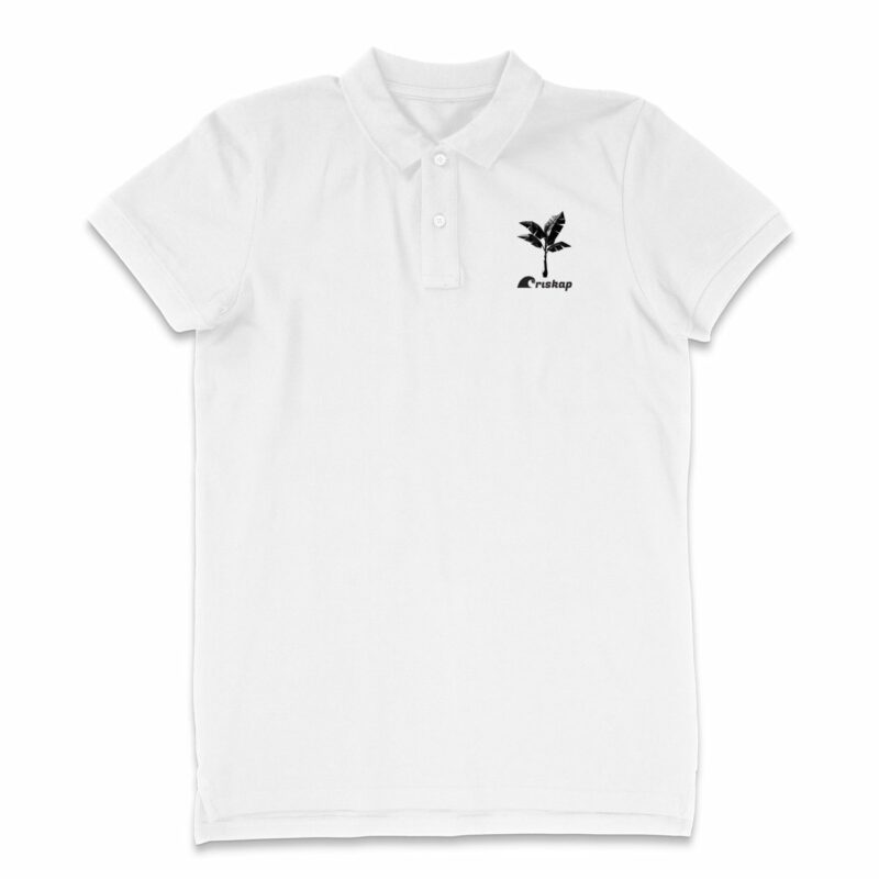 Polo homme – riskap banana – coton bio piqué et peigné