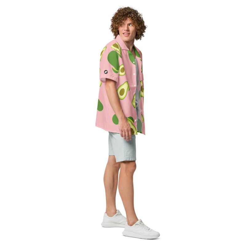 Chemise homme – avocado – aéré et léger – image 3