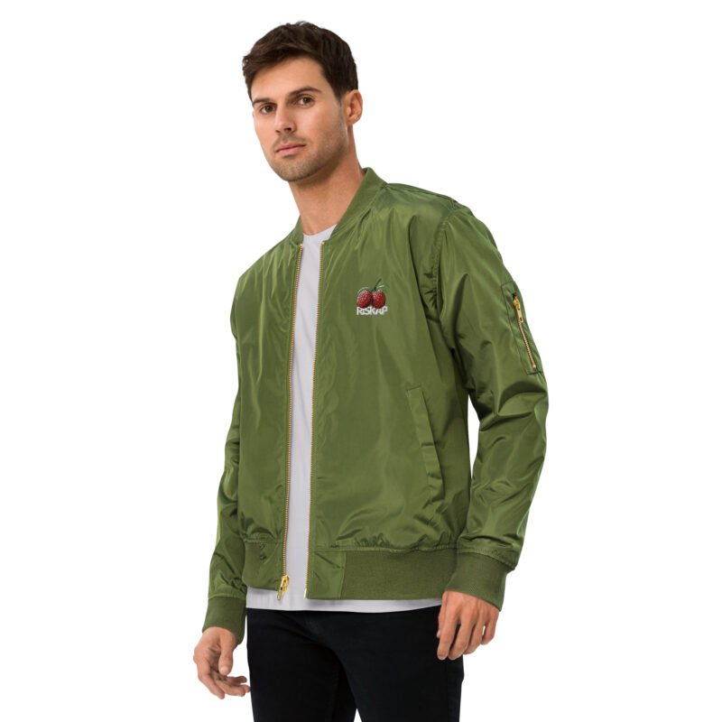 Veste bomber - lychees - 100 % polyester recyclé – image 4