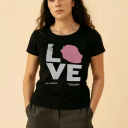 T-shirt Femme - LOVE - Coton Bio Premium
