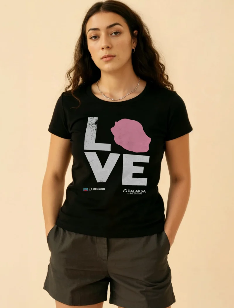 T-shirt femme - love