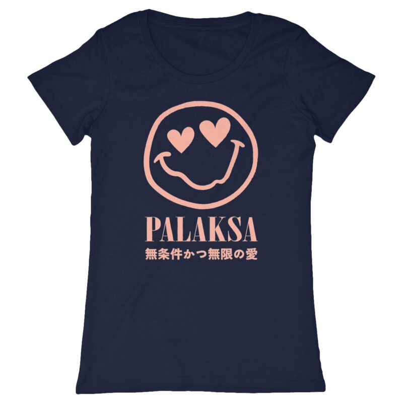 T-shirt femme - happy love - coton bio premium