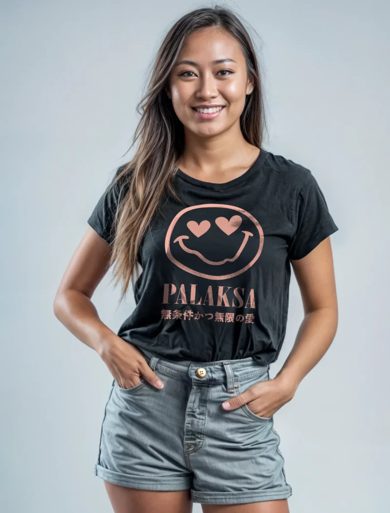 T-shirt femme - happy love