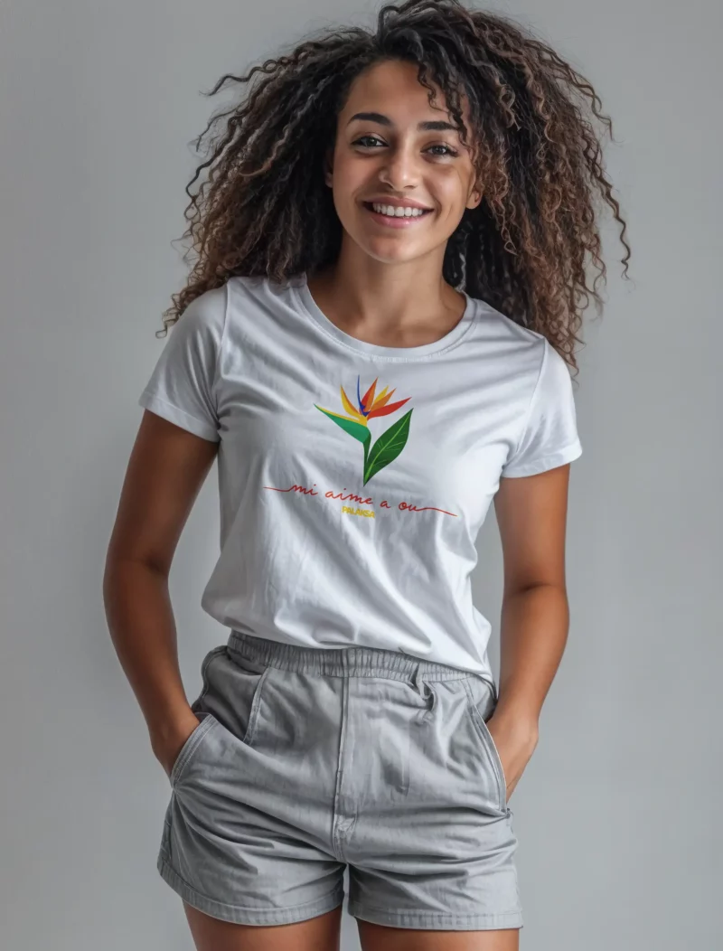 T-shirt femme - paradise love