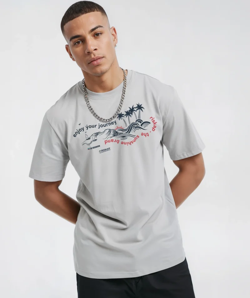 T-shirt homme - island wave