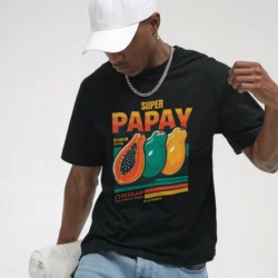 T-shirt Homme - Super Papay - Coton Bio Premium