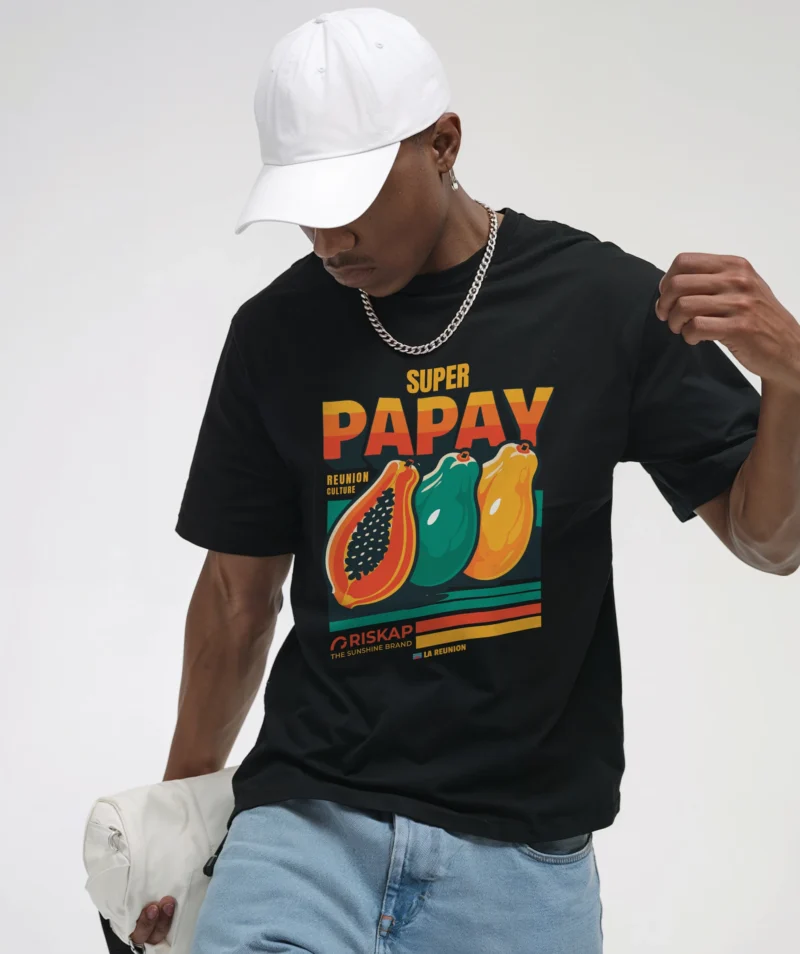 T-shirt homme - super papay