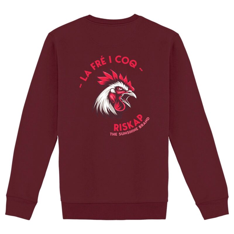 Sweatshirt - la fré i coq - premium - 85% coton bio et 15% polyester recyclé