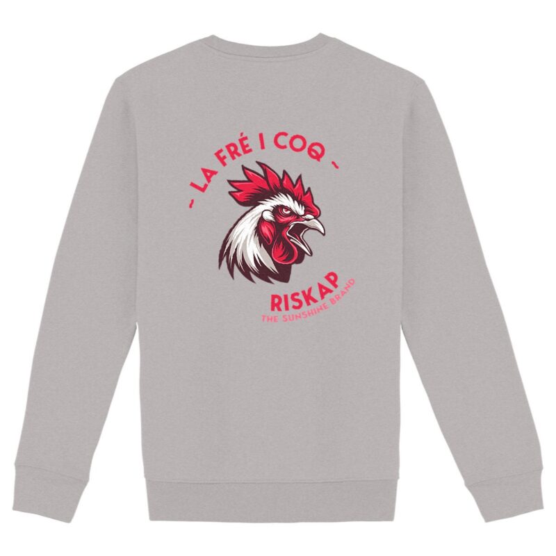 Sweatshirt - la fré i coq - premium - 85% coton bio et 15% polyester recyclé