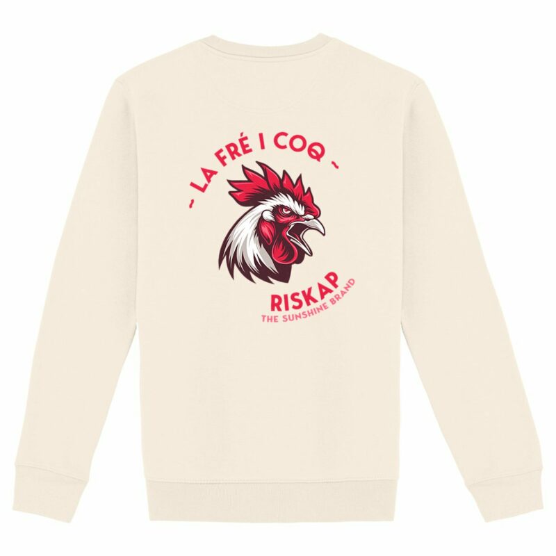 Sweatshirt - la fré i coq - premium - 85% coton bio et 15% polyester recyclé