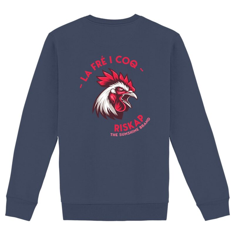 Sweatshirt - la fré i coq - premium - 85% coton bio et 15% polyester recyclé