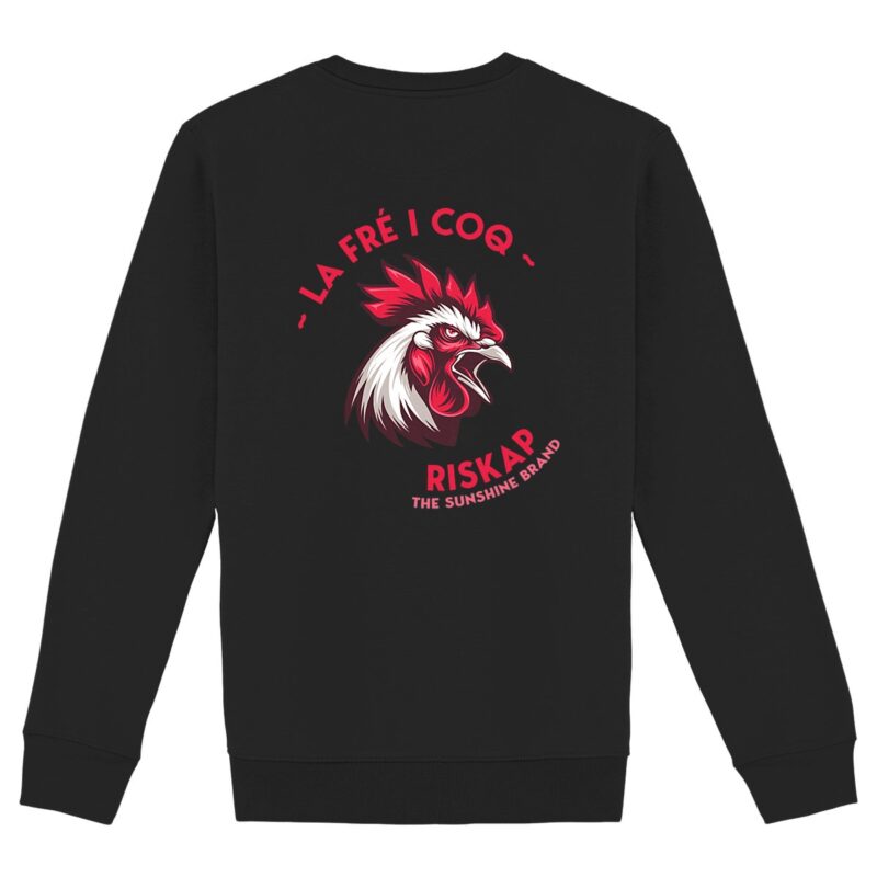Sweatshirt - la fré i coq - premium - 85% coton bio et 15% polyester recyclé