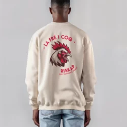 Sweatshirt - La Fré I Coq - Premium - 85% coton bio et 15% polyester recyclé