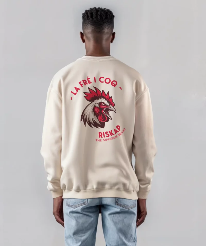 Sweatshirt - la fré i coq