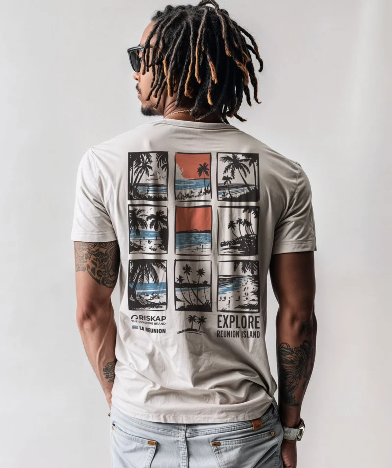 T-shirt homme – explore reunion