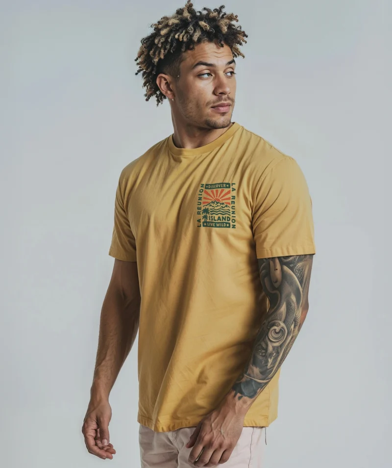 T-shirt homme - live wild