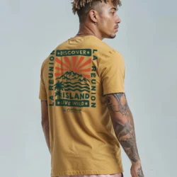 T-shirt Homme - Live Wild - Coton Bio Premium