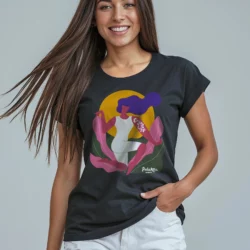 T-shirt Femme Léger - Enjoy Life - Coton Bio Premium
