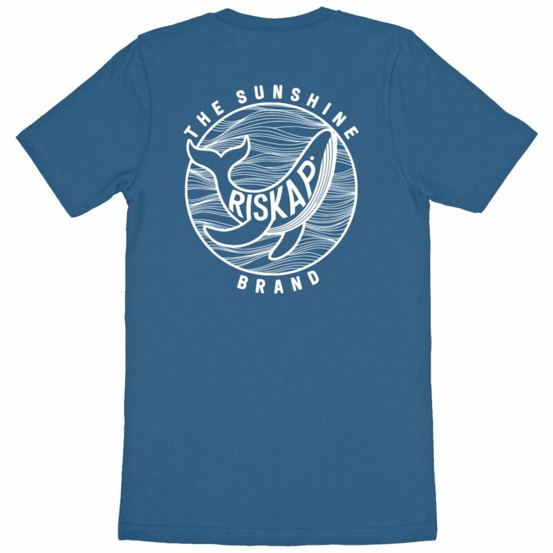 T-shirt homme - sunshine whale - coton bio premium
