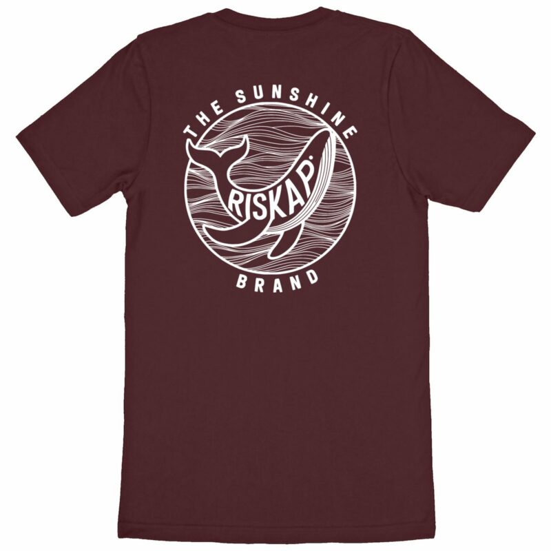 T-shirt homme - sunshine whale - coton bio premium