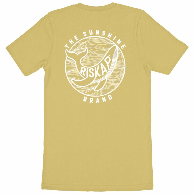 T-shirt homme - sunshine whale - coton bio premium