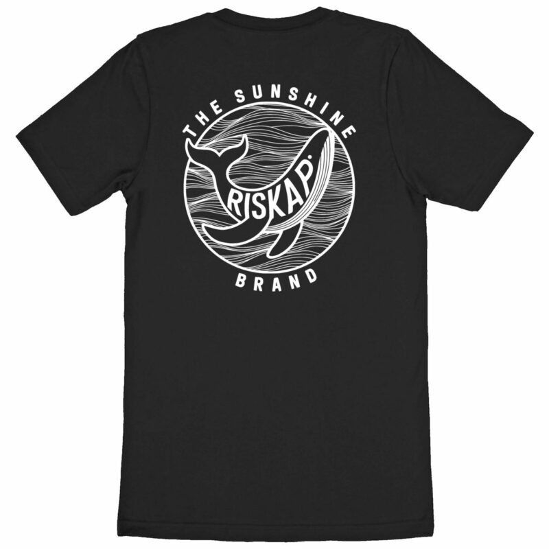 T-shirt homme - sunshine whale - coton bio premium