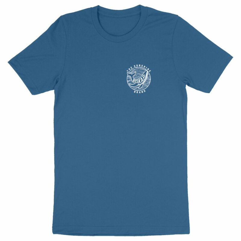 T-shirt homme - sunshine whale - coton bio premium