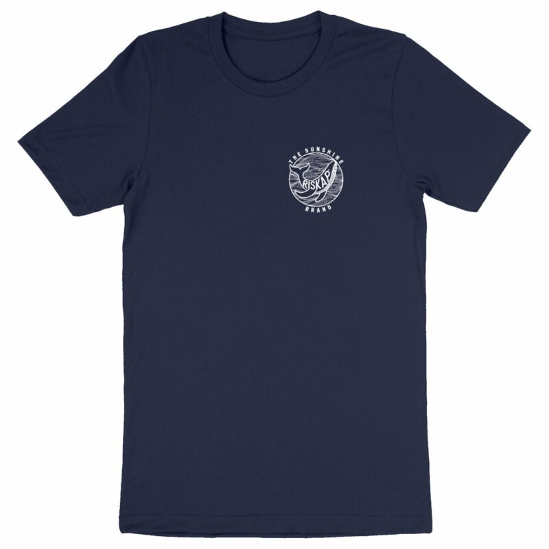 T-shirt homme - sunshine whale - coton bio premium