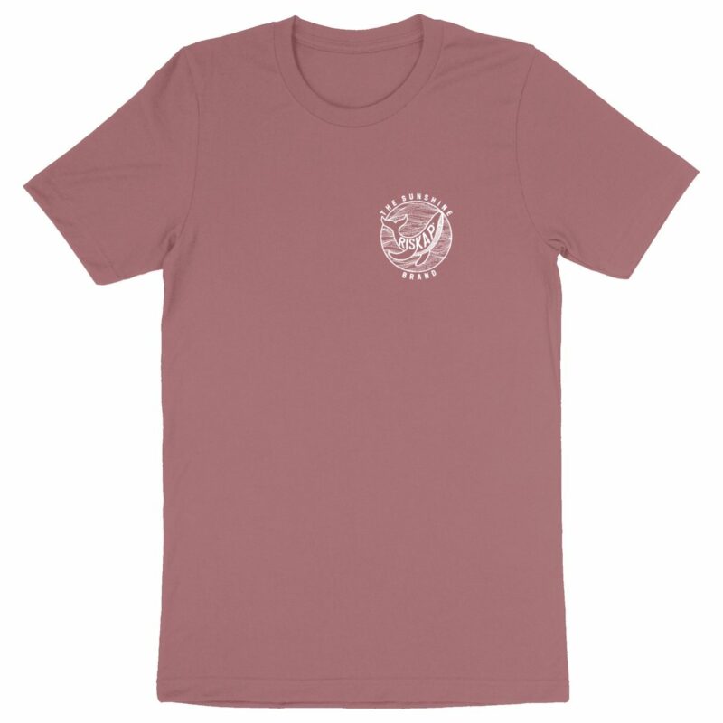 T-shirt homme - sunshine whale - coton bio premium