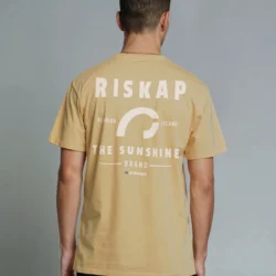 T-shirt Homme - Riskap Reunion Sunshine - Coton Bio Premium