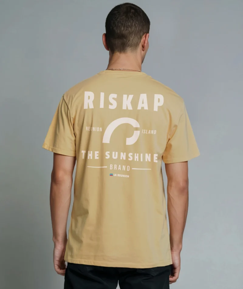 T-shirt homme - riskap reunion sunshine