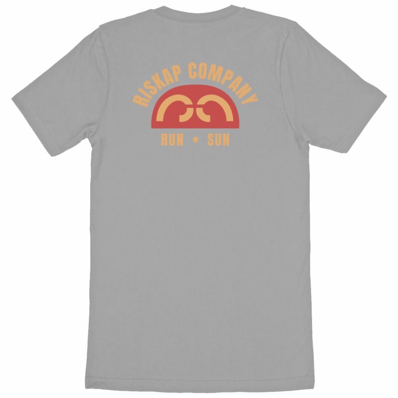 T-shirt homme - run & sun - coton bio premium
