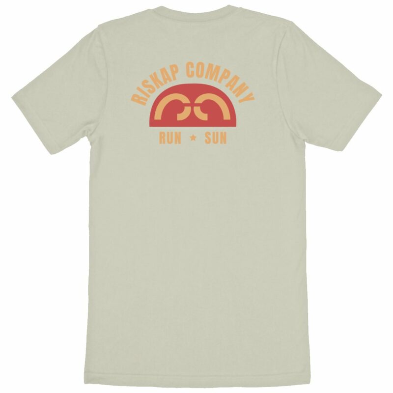 T-shirt homme - run & sun - coton bio premium
