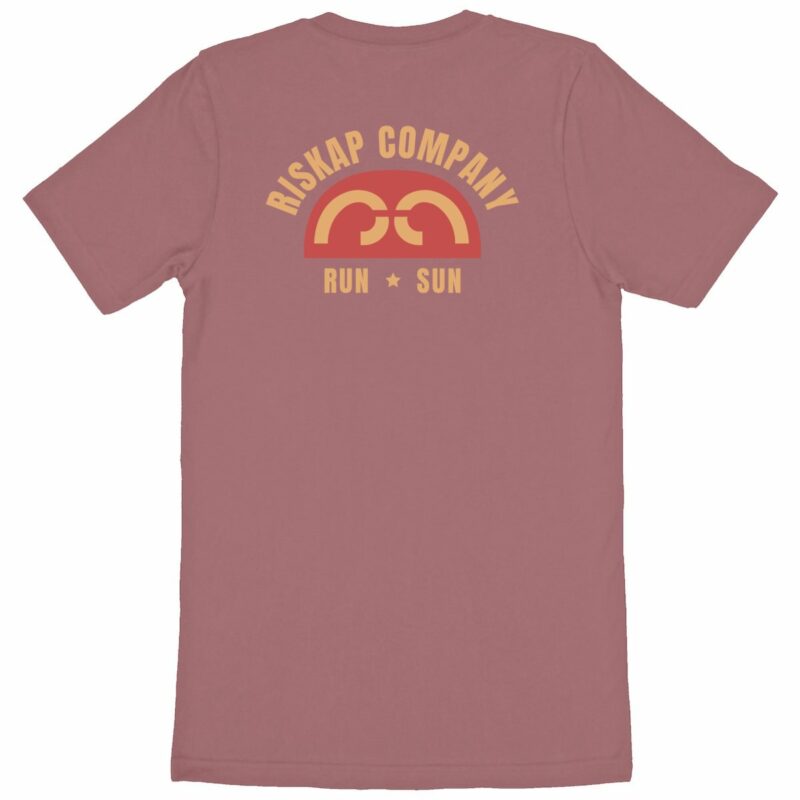 T-shirt homme - run & sun - coton bio premium