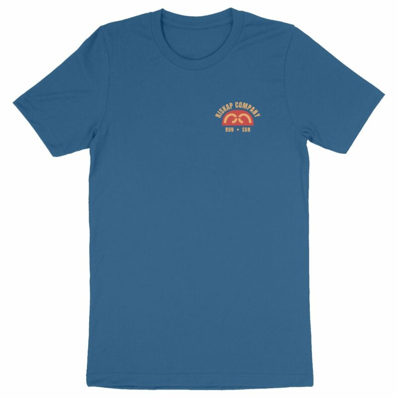 T-shirt homme - run & sun - coton bio premium