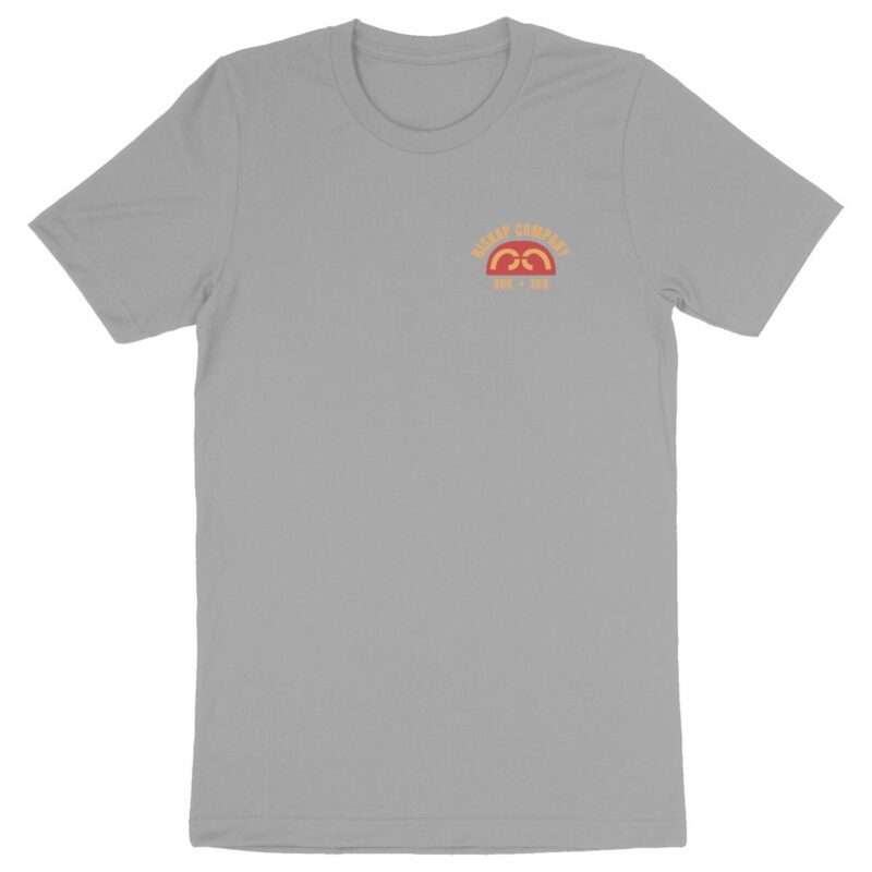 T-shirt homme - run & sun - coton bio premium