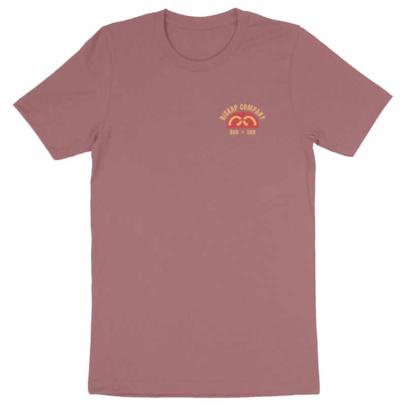 T-shirt homme - run & sun - coton bio premium
