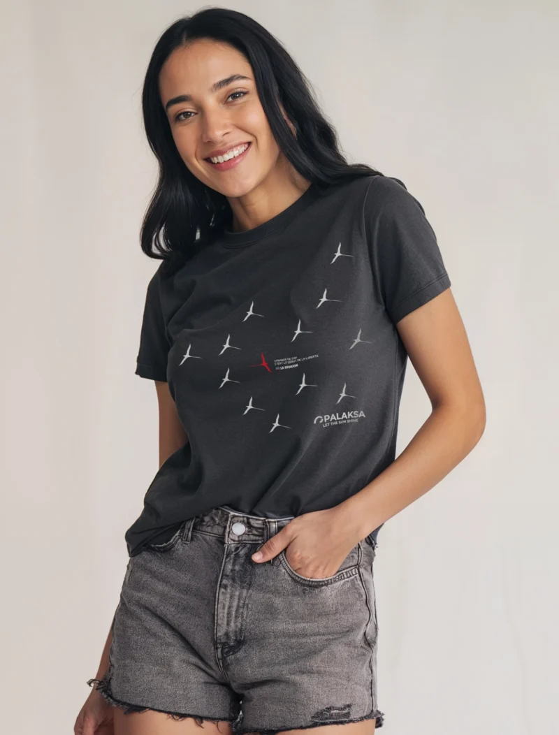 T-shirt femme leger - changer de cap
