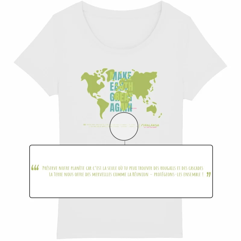 T-shirt femme leger - mega - zoom