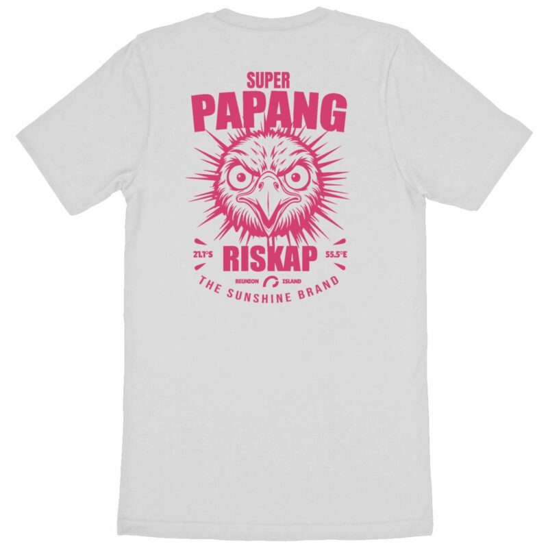 T-shirt homme - super papang - coton bio premium