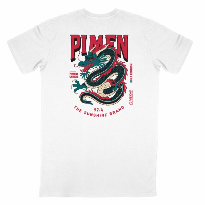 T-shirt homme - pimen - coton bio premium