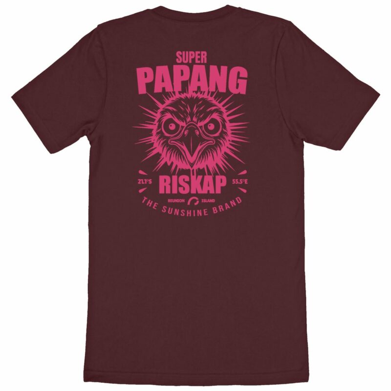 T-shirt homme - super papang - coton bio premium