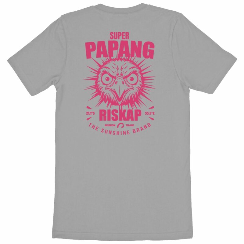 T-shirt homme - super papang - coton bio premium