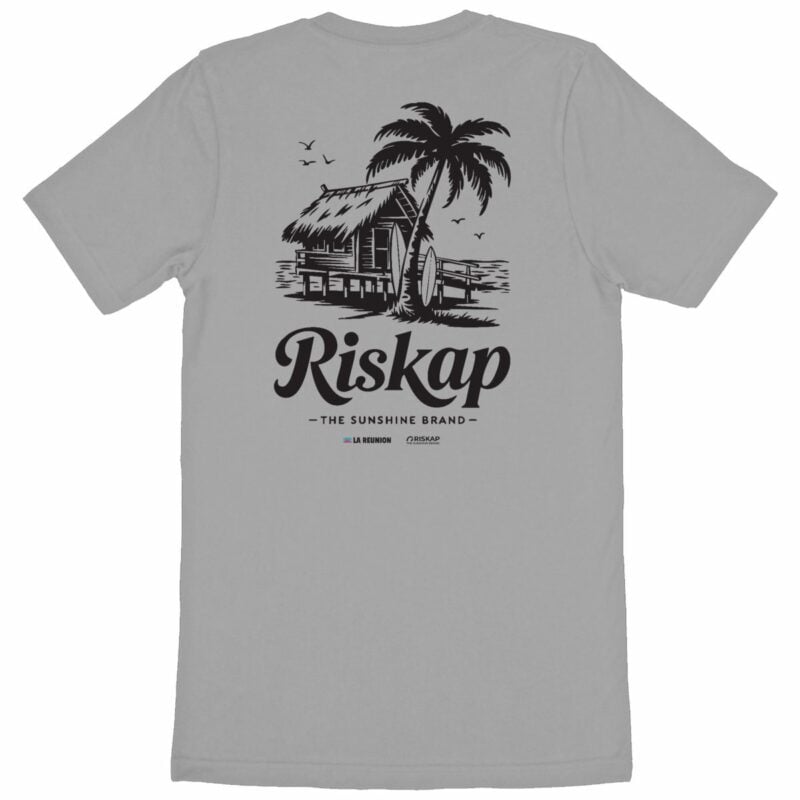 T-shirt homme - beach house - coton bio premium