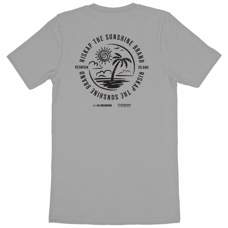 T-shirt homme - paradise location - coton bio premium